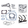 Piston Kit with Connecting Rod, Pin, Ring & Gasket Set for GX200 (2000–2023)