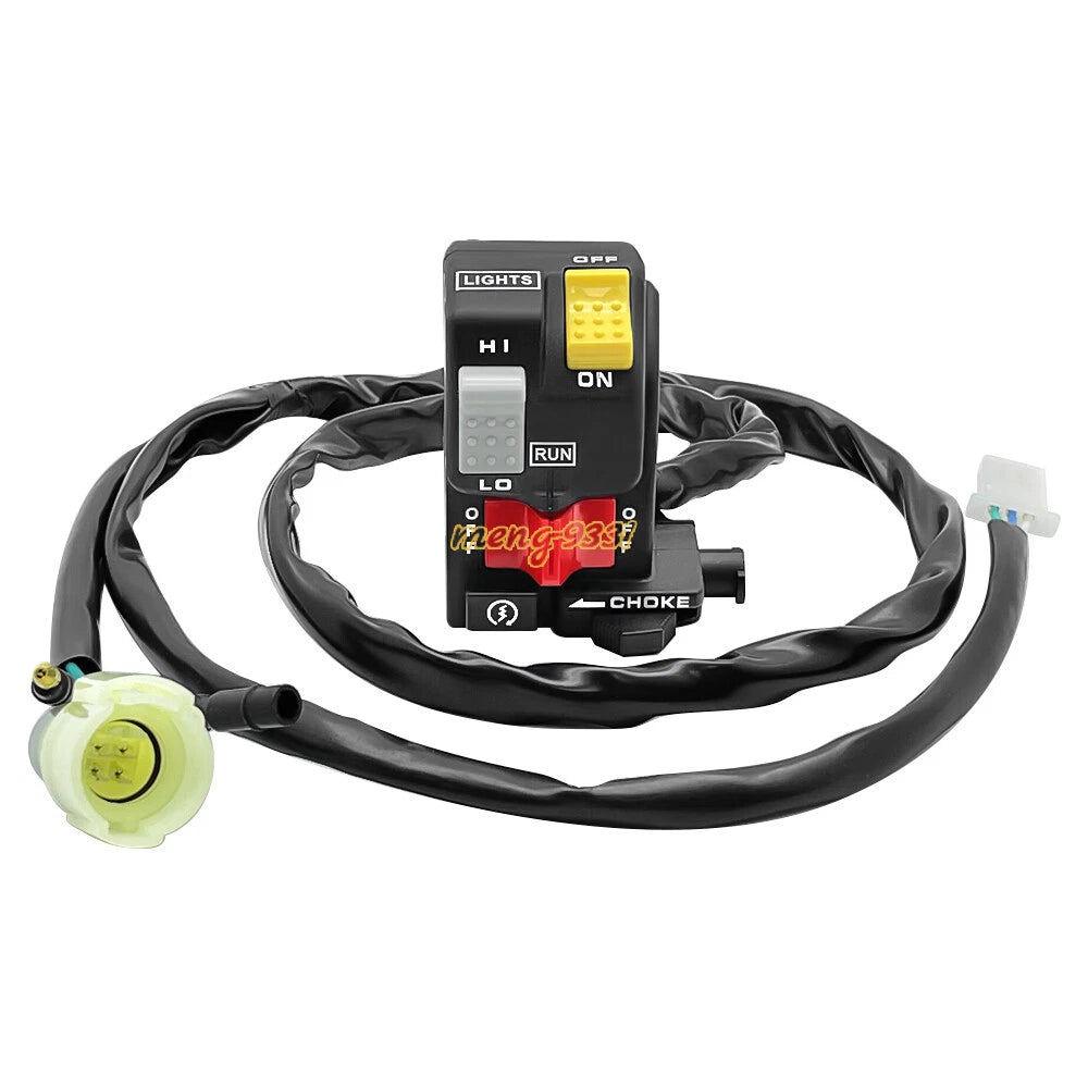Left Handlebar Start Stop Switch for Honda TRX350D FourTrax Foreman 350 (1987–1989)