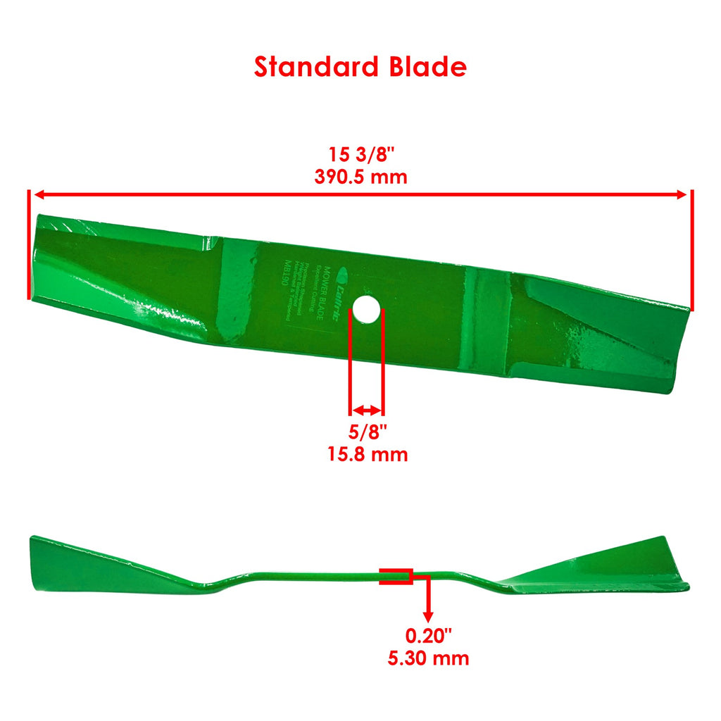 44 Inch Deck Blades Replacement for Gravely ZT 2252 ZT 2352 (2008–2019)