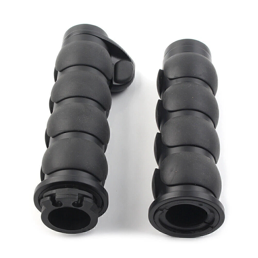 2X Handlebar Hand Grips for Harley Softail Cruiser Chopper Bobber