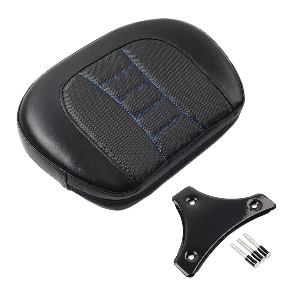Passenger Sissy Bar Backrest Pad Bracket for Harley Touring Street Glide (Does No Apply)