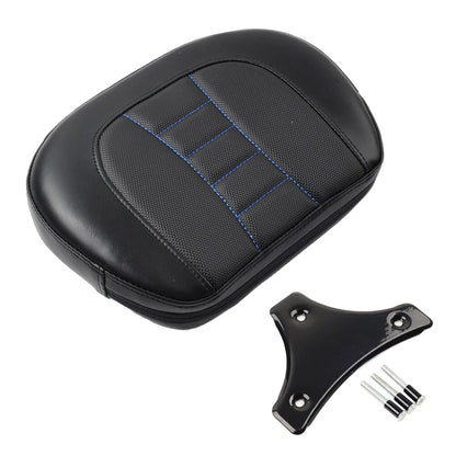Passenger Sissy Bar Backrest Pad Bracket for Harley Touring Street Glide (Does No Apply)