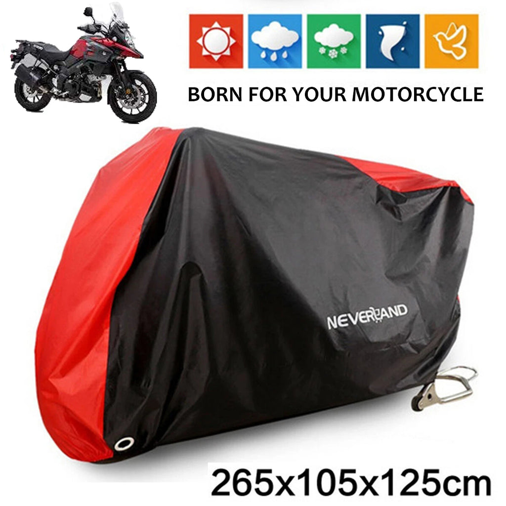 Motorcycle Cover Waterproof for Harley Davidson (XXL)