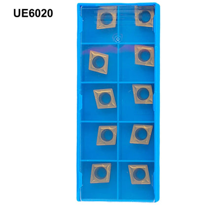 10pcs Carbide Inserts CCMT09T304 for Metal Lathe