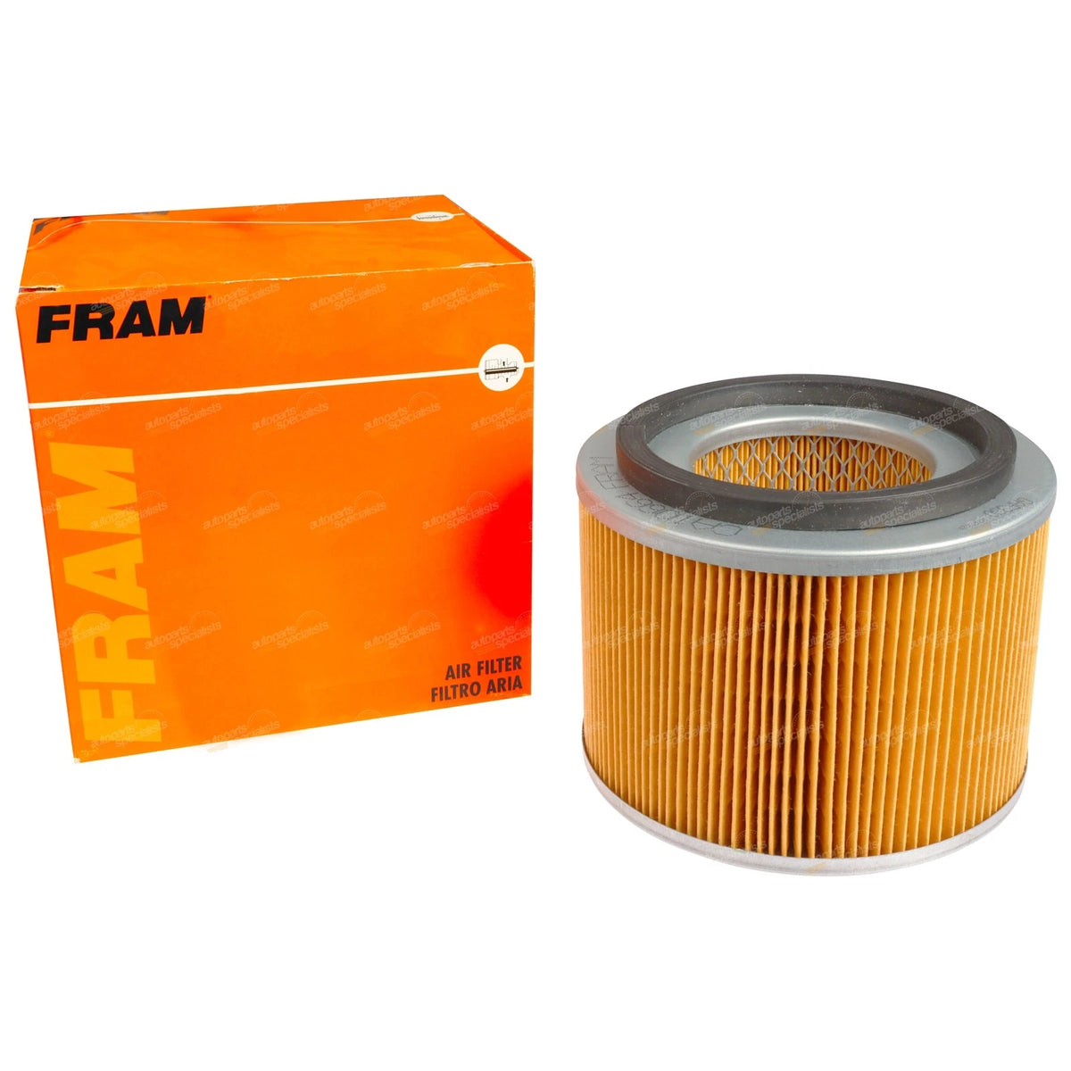 FRAM Round Air Filter Cleaner for Nissan Patrol GU ZD30DDTi 2007–2016