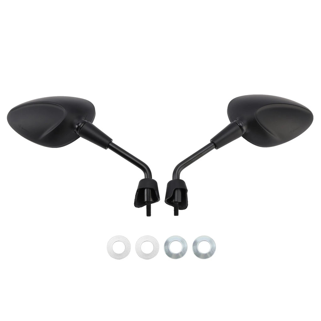 Mirror M8 Shorty Left & Right Black for Piaggio Vespa Sprint 50 125 150 (2014–2023)