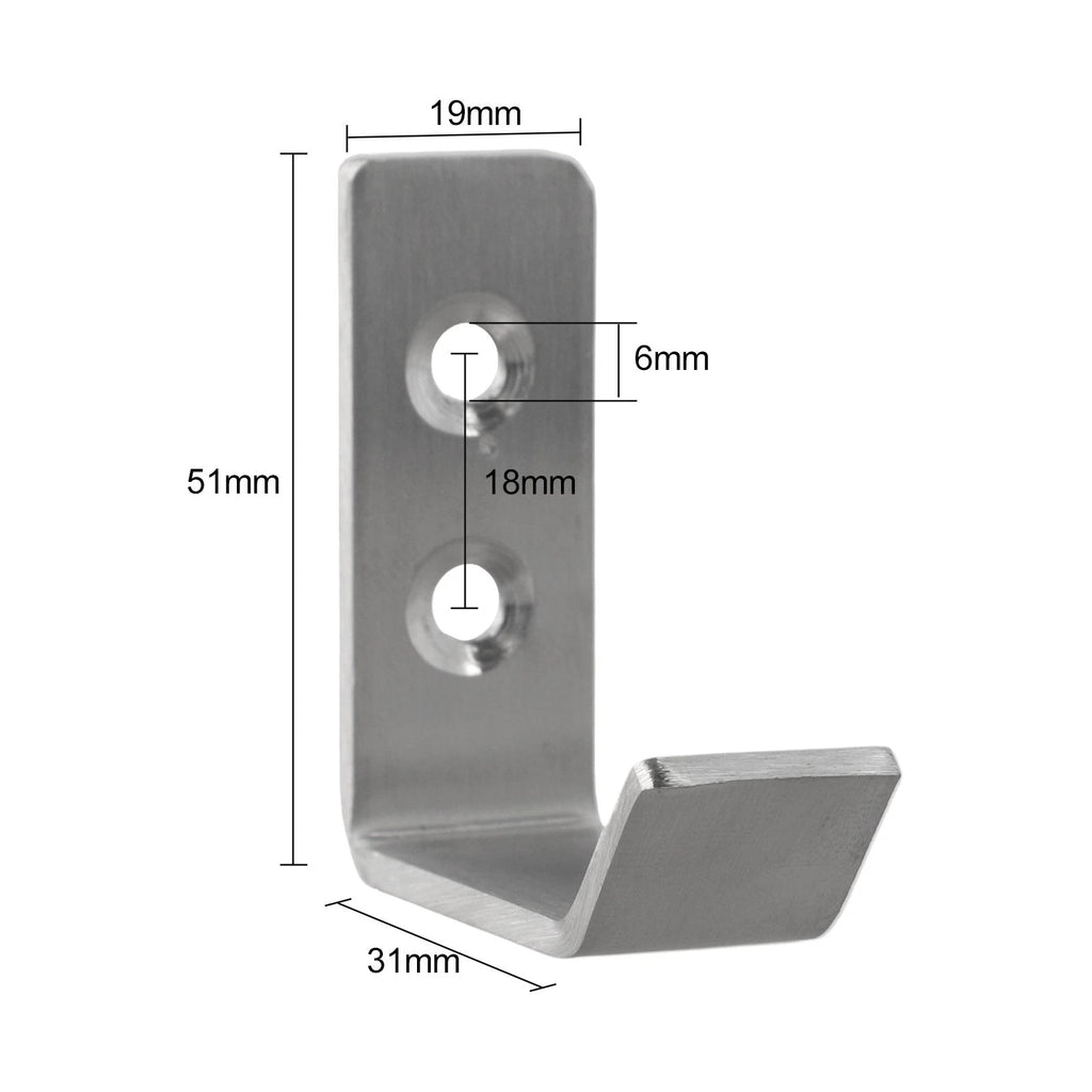 Towel Coat Hanger with J Hooks for Space Saving (Fits )