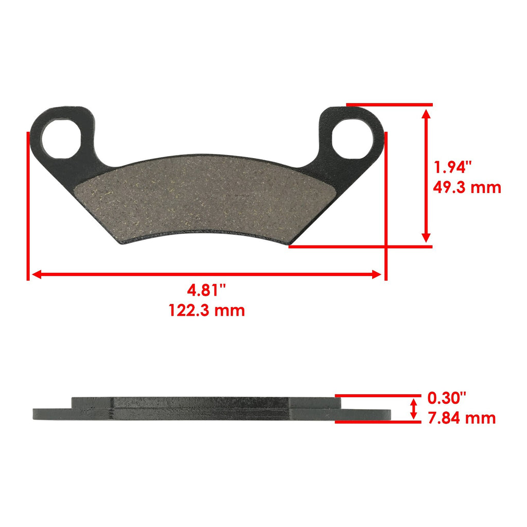 Rear Brake Pads Replacement for John Deere RSX860i (2009–2015)