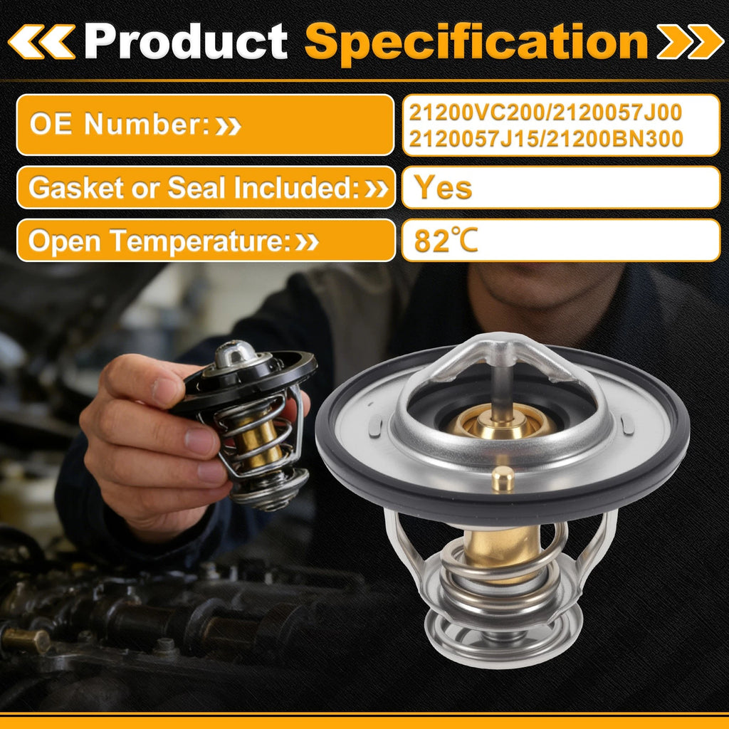 Engine Coolant Thermostat with Seal for Lexus GS400 (1998–2000)