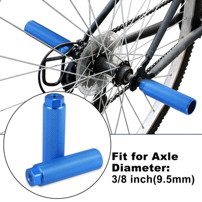Aluminum Alloy Rear Foot Pegs for BMX MTB Bicycle with 3/8 Axle (Fit)