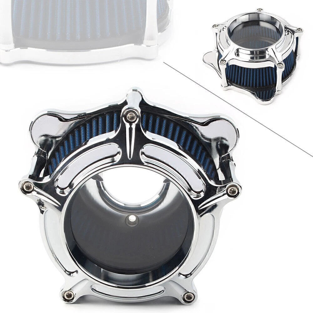 Chrome CNC Air Cleaner Intake Filter for Harley Touring Trike (2008–2016)