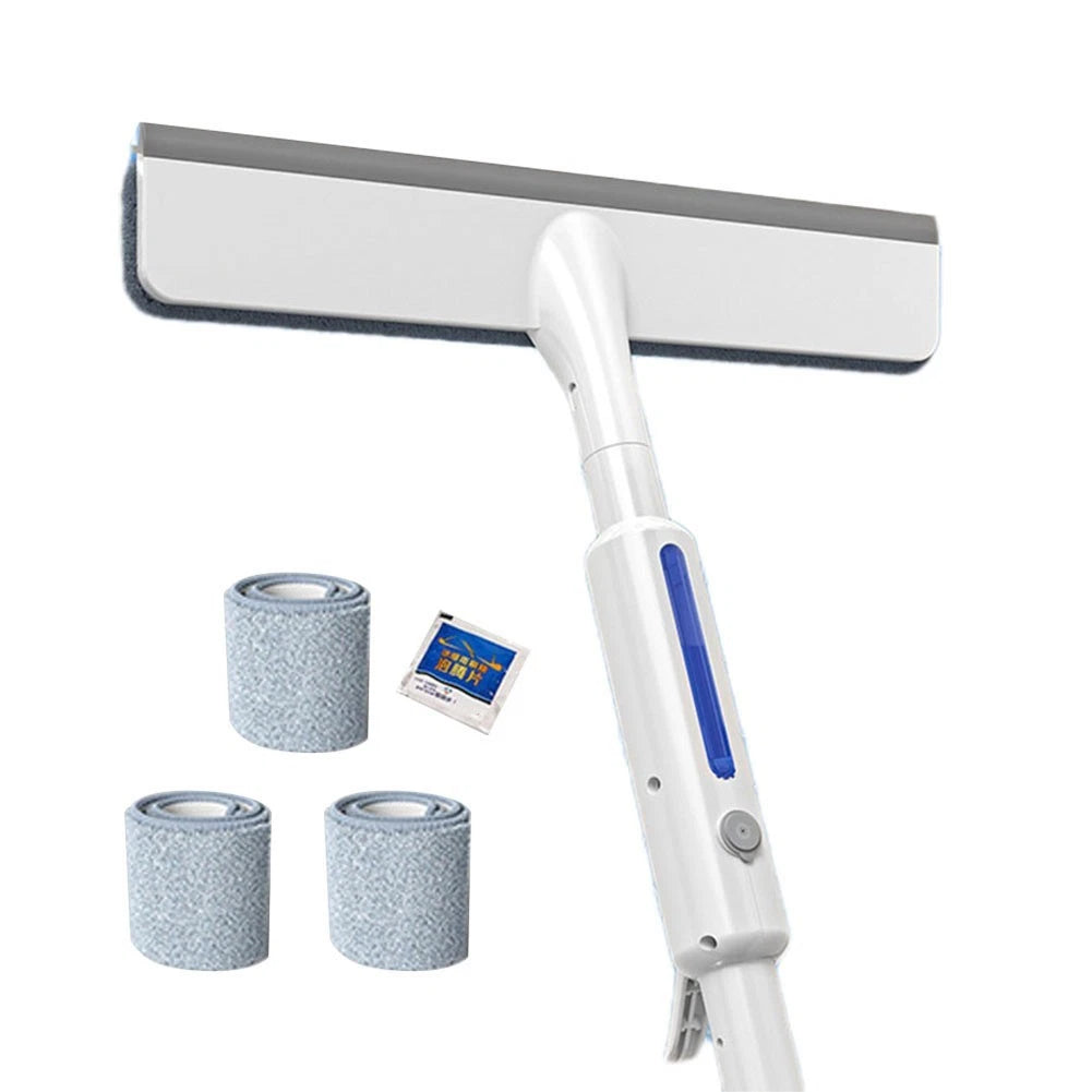 Double Sided Spray for Window Glass Cleaning with Extendable Pole