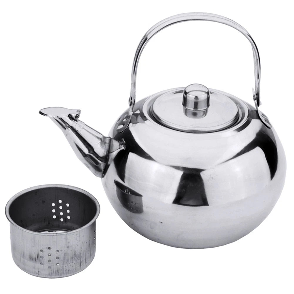 Stainless Steel Teapot for Home Kitchen (No Year Range Provided)