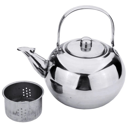 Stainless Steel Teapot for Home Kitchen (No Year Range Provided)