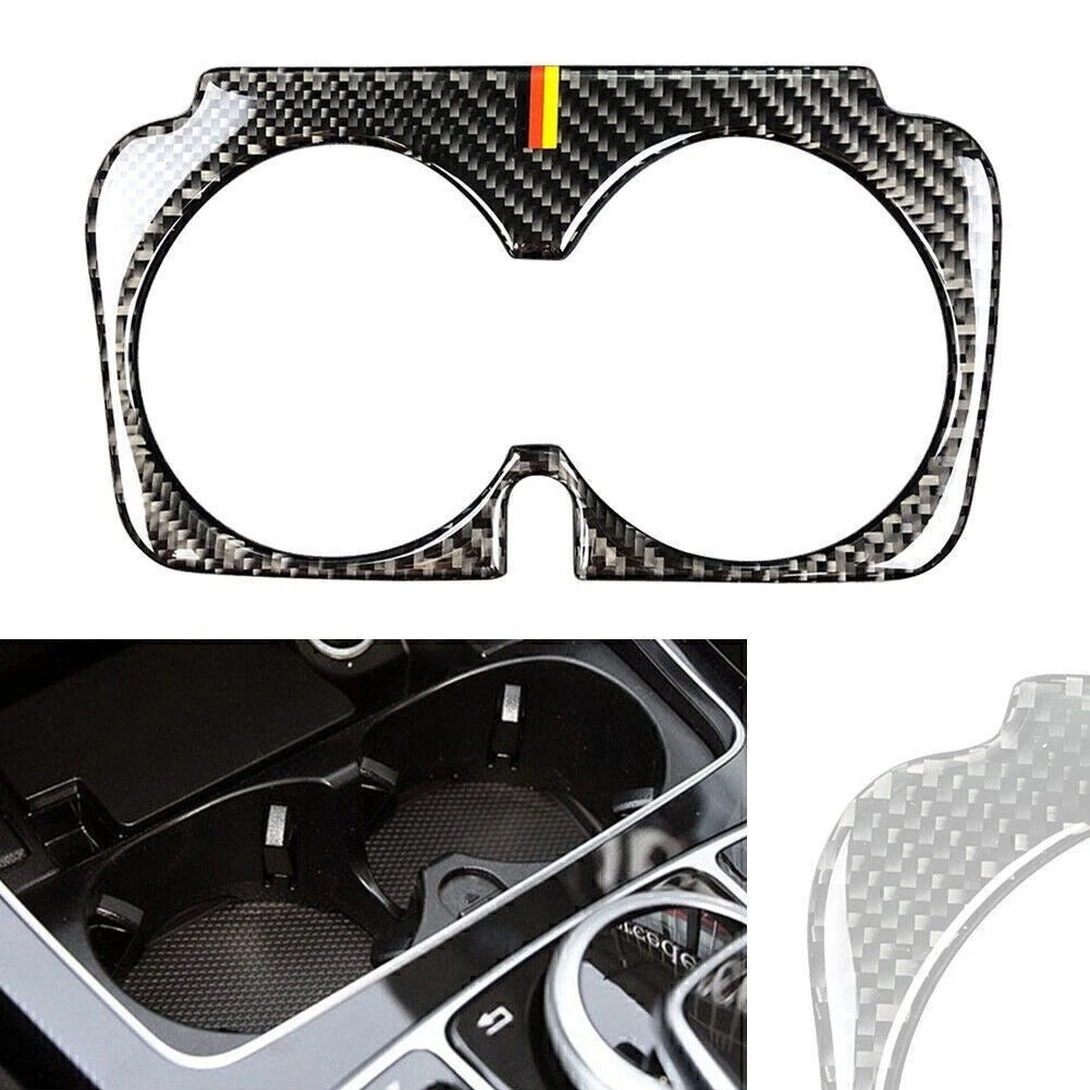 Cup Holder Panel Frame Cover Trim for Mercedes Benz C Class W205 (2015–2021)