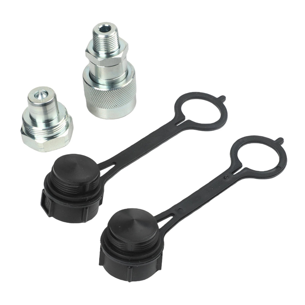 3/8 Inch NPT Hydraulic Quick Connector Set for Reliable Performance