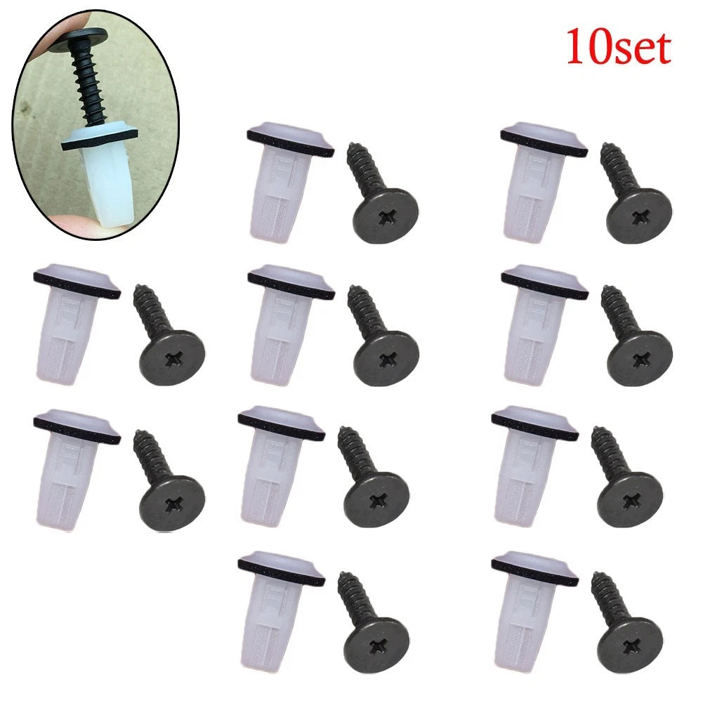 Screw Fit Grommets Lining Set for Grommet Wheel (10)