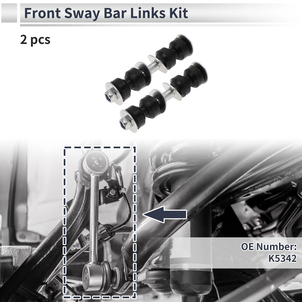 Front Stabilizer Bar Links Replacement for Buick Allure (2005–2009) Pair