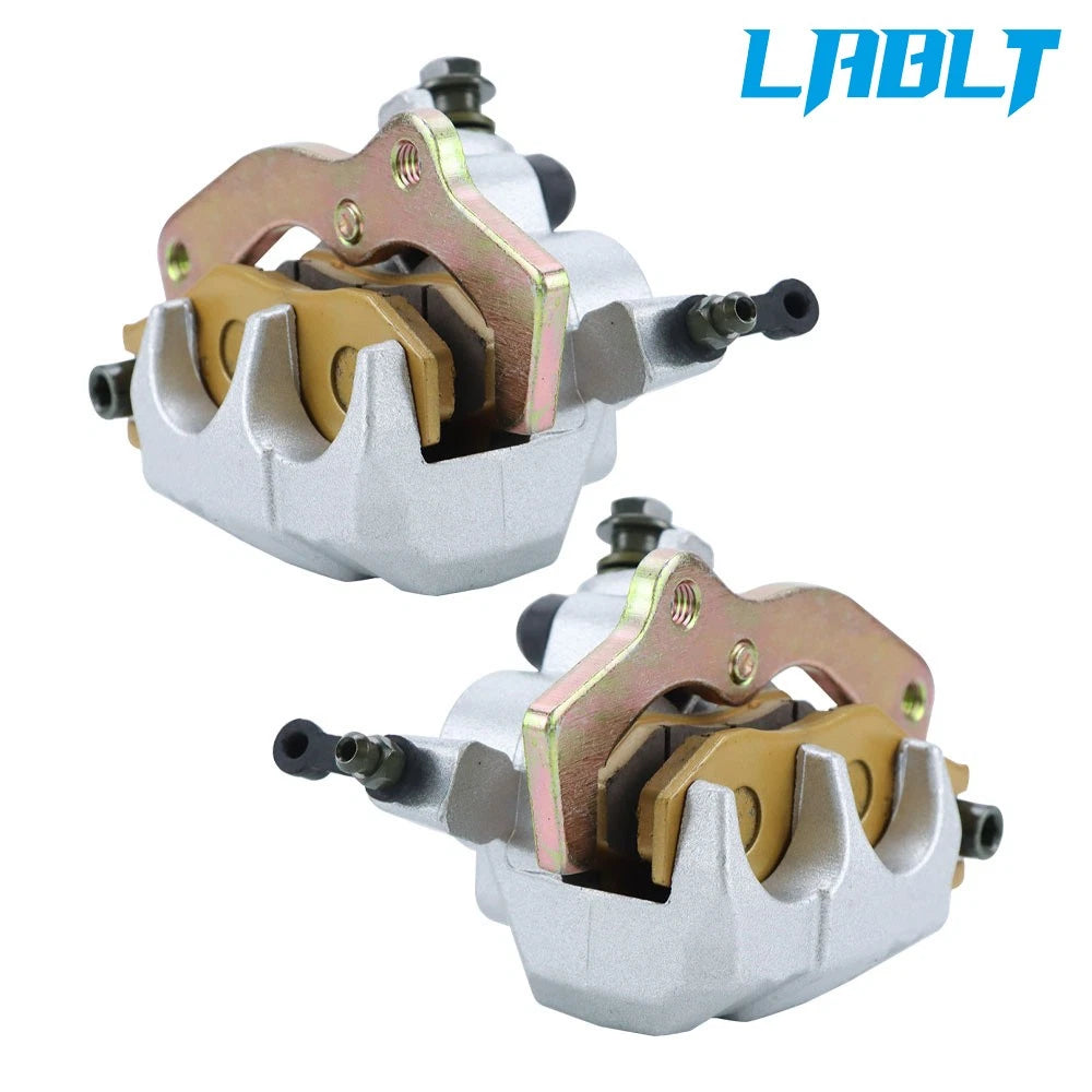 Set of 2 Brake Calipers & Pads for Kawasaki Teryx 800 (2014–2019)