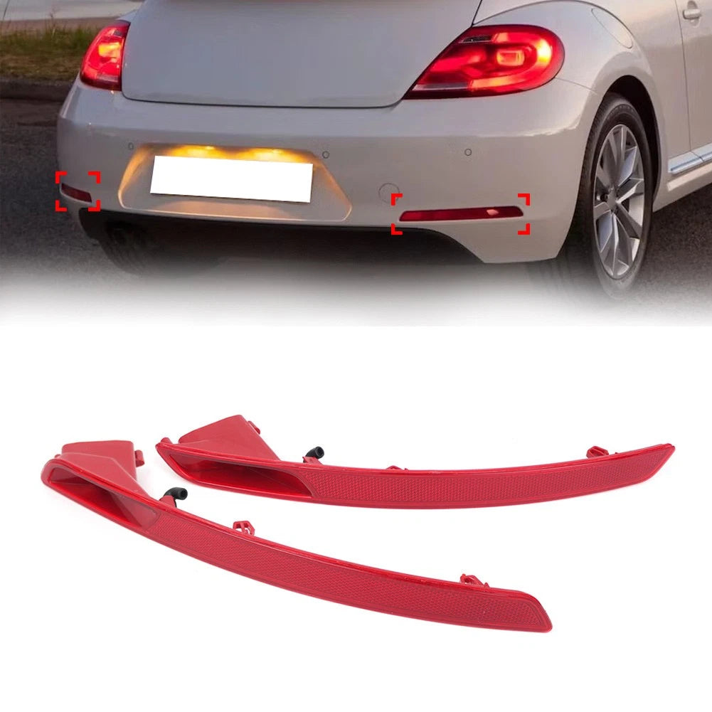 Rear Bumper Brake Lamp Reflector Light Set for VW Beetle (2012–2016)