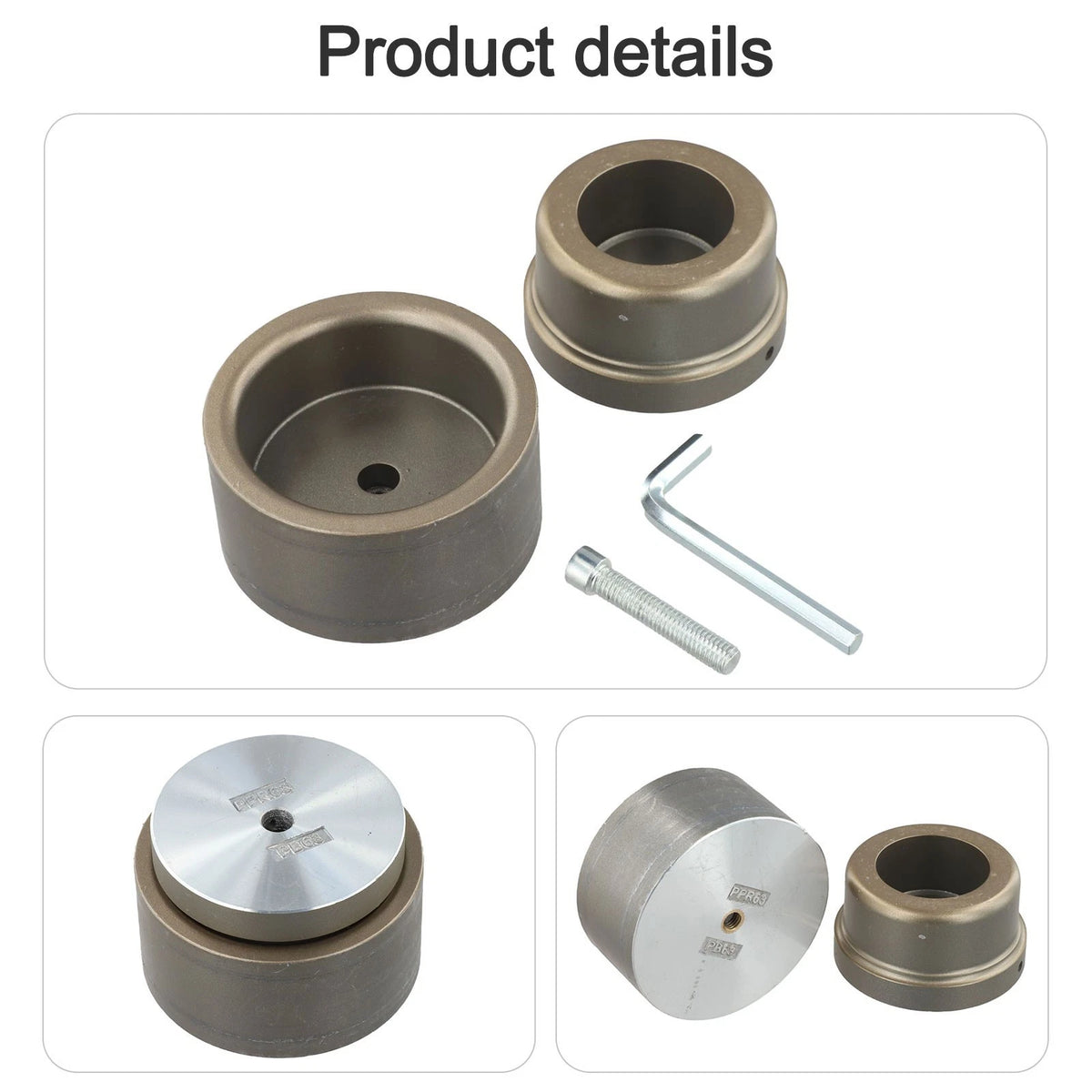 Aluminum Alloy PPR Welding Head for