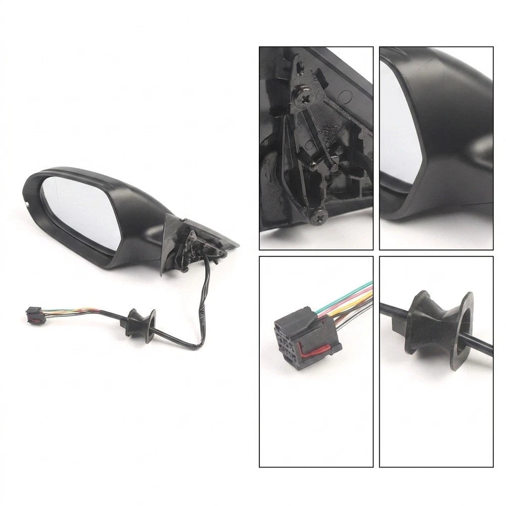 Heated Left Hand Drive Mirror for Audi A6 C7 (2011–2018) Power Folding