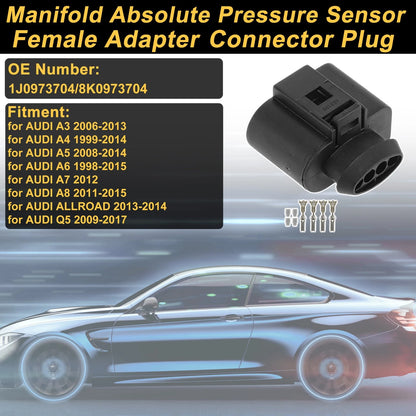 4Pin Manifold Absolute Pressure Sensor Connector for Audi A3