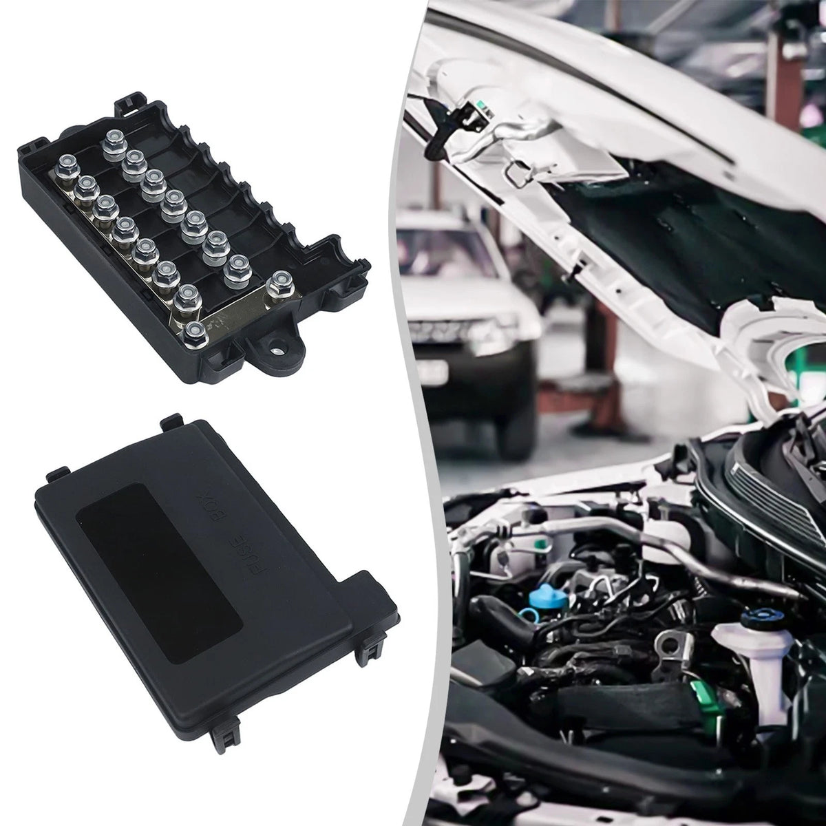 Midi Fuse Box for RVs & Boats (Aerodynamic Design)