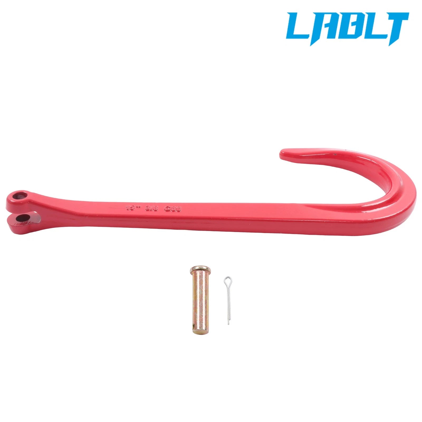 G80 Heavy Duty 15" J Hook Clevis for Wrecker Roll Back (7100lbs)