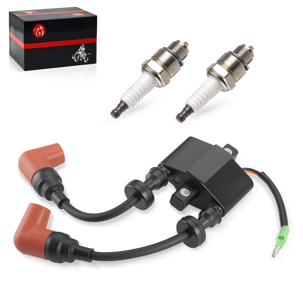 Ignition Coil w/ Spark Plug for Yamaha 4-Stroke Outboard (6-25 HP)