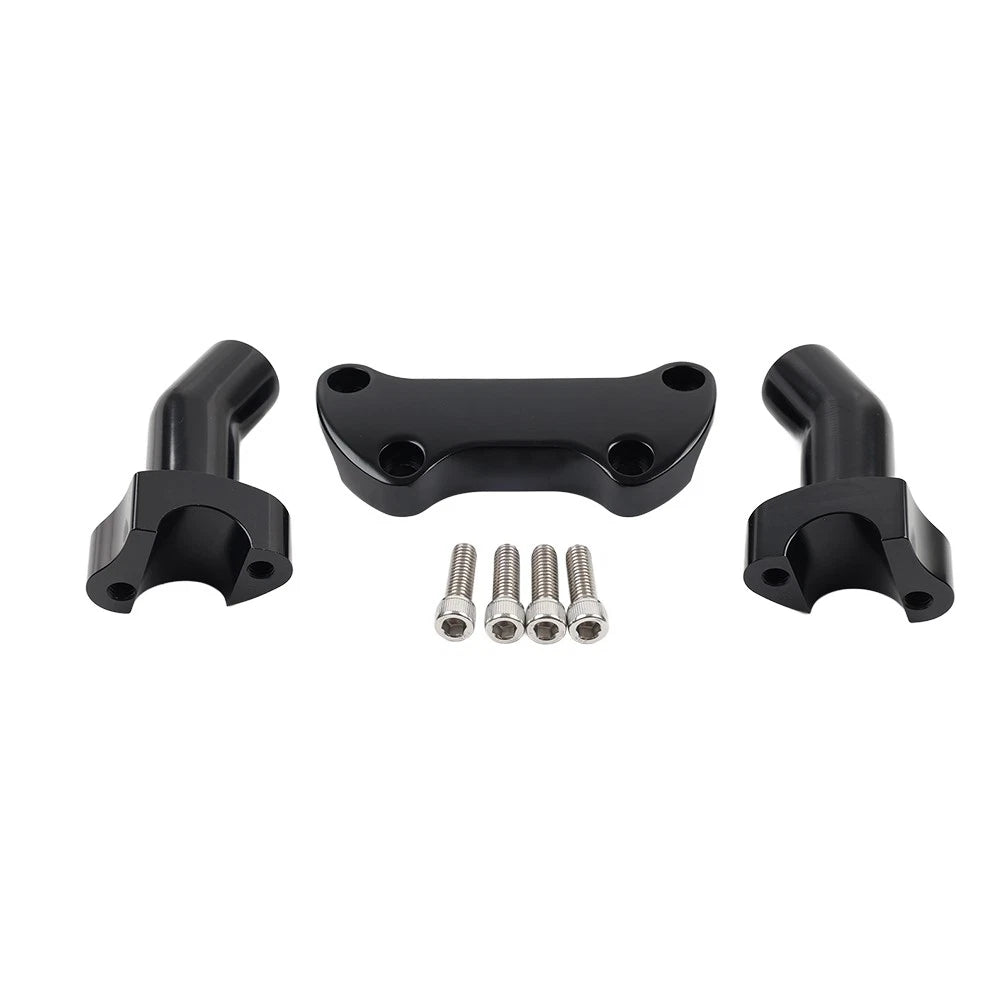Handlebar Risers Clamp 3.5" for Harley Dyna Softail Sportster XL