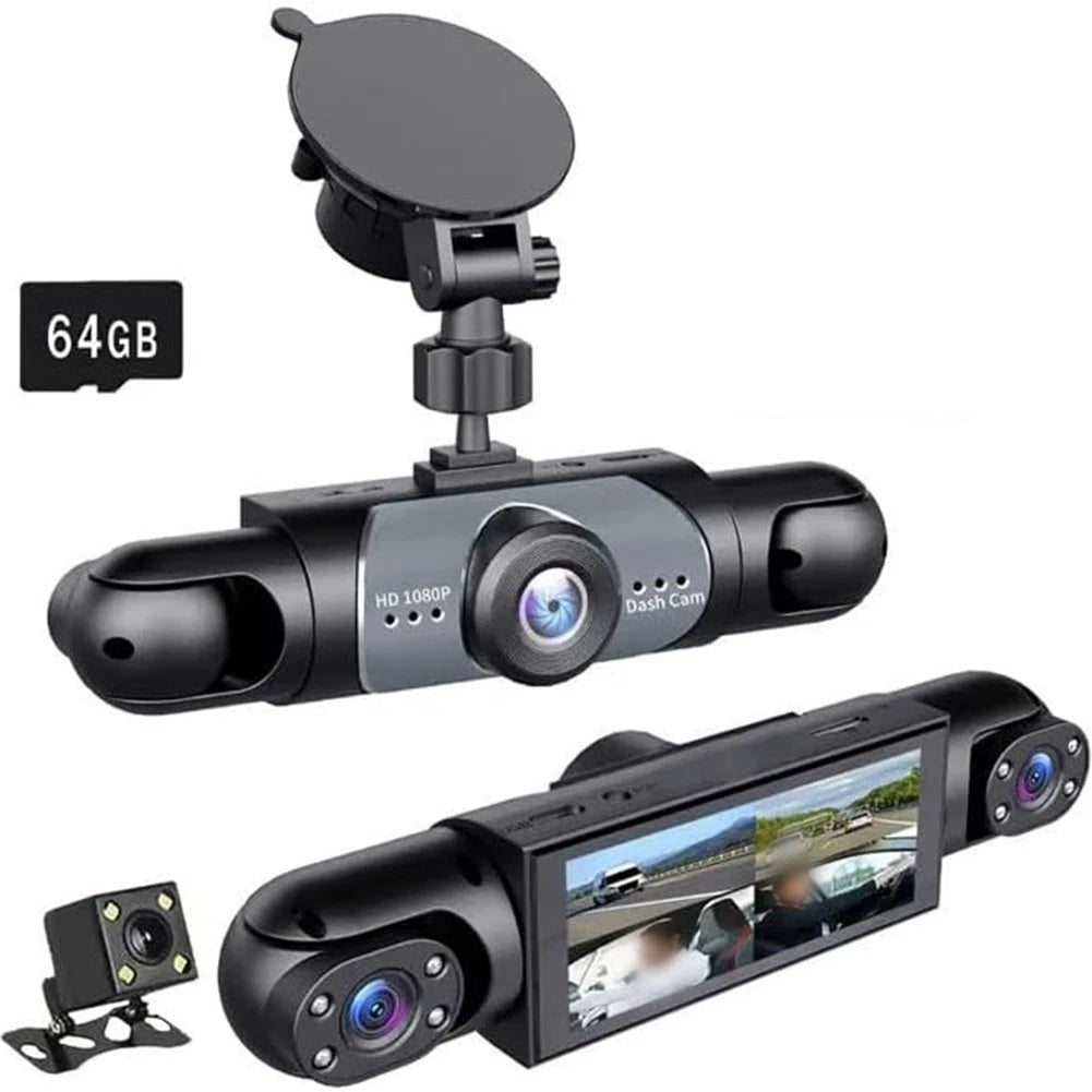 360 Dash Cam System for Nighttime Driving