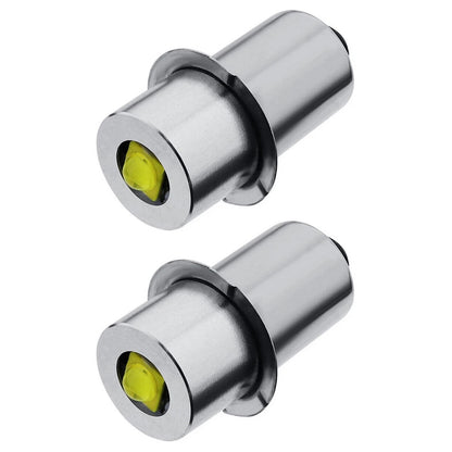2X P13.5S LED Bulb for Craftsman Work Light (3W 6-24V 200 Lumen)