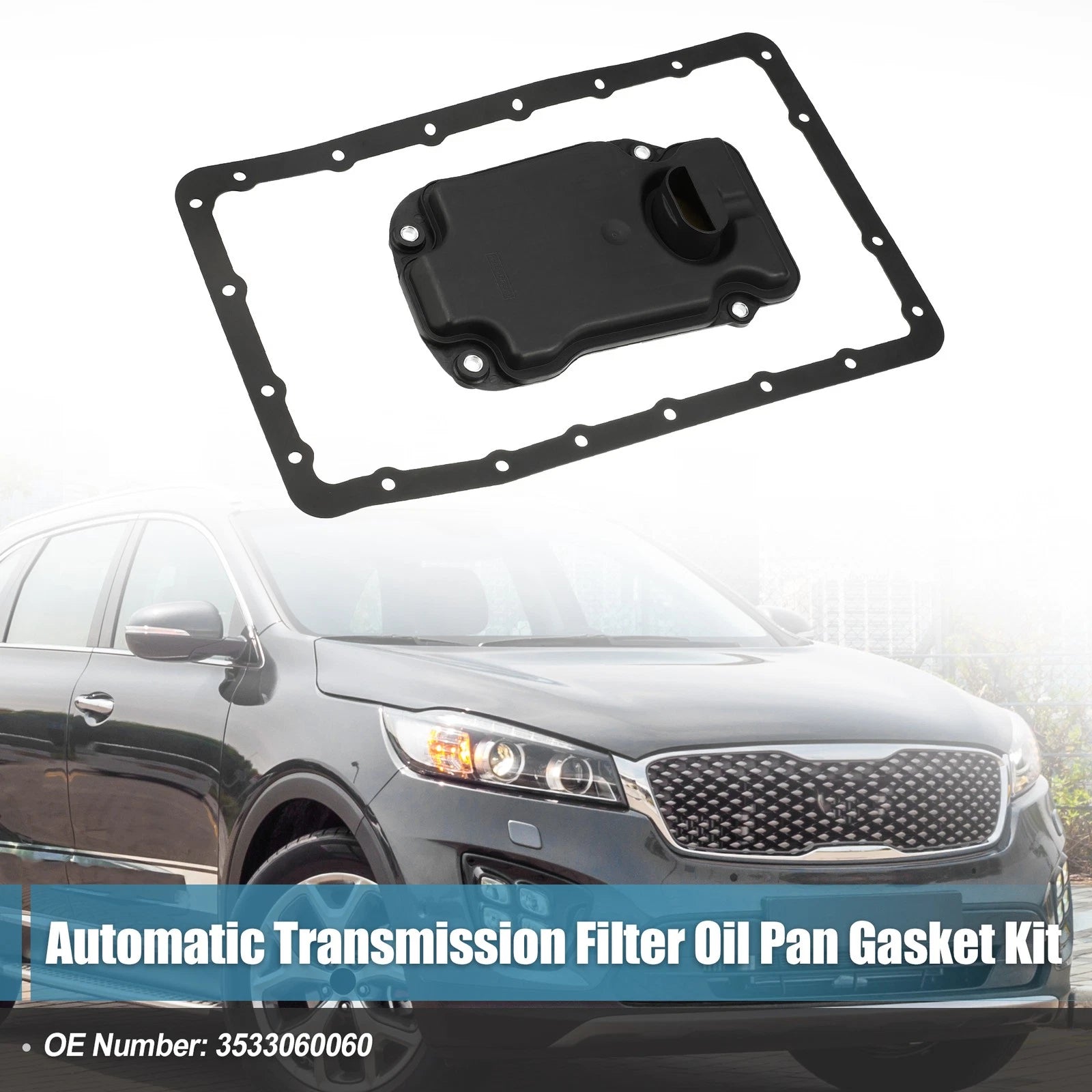 Set Transmission Filter Oil Pan Replacement for Toyota Tundra (2007–2014)