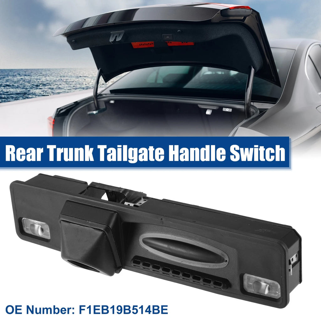 Rear Trunk Lid Tailgate Lock Release Handle Switch for Ford Focus (2011–2018)