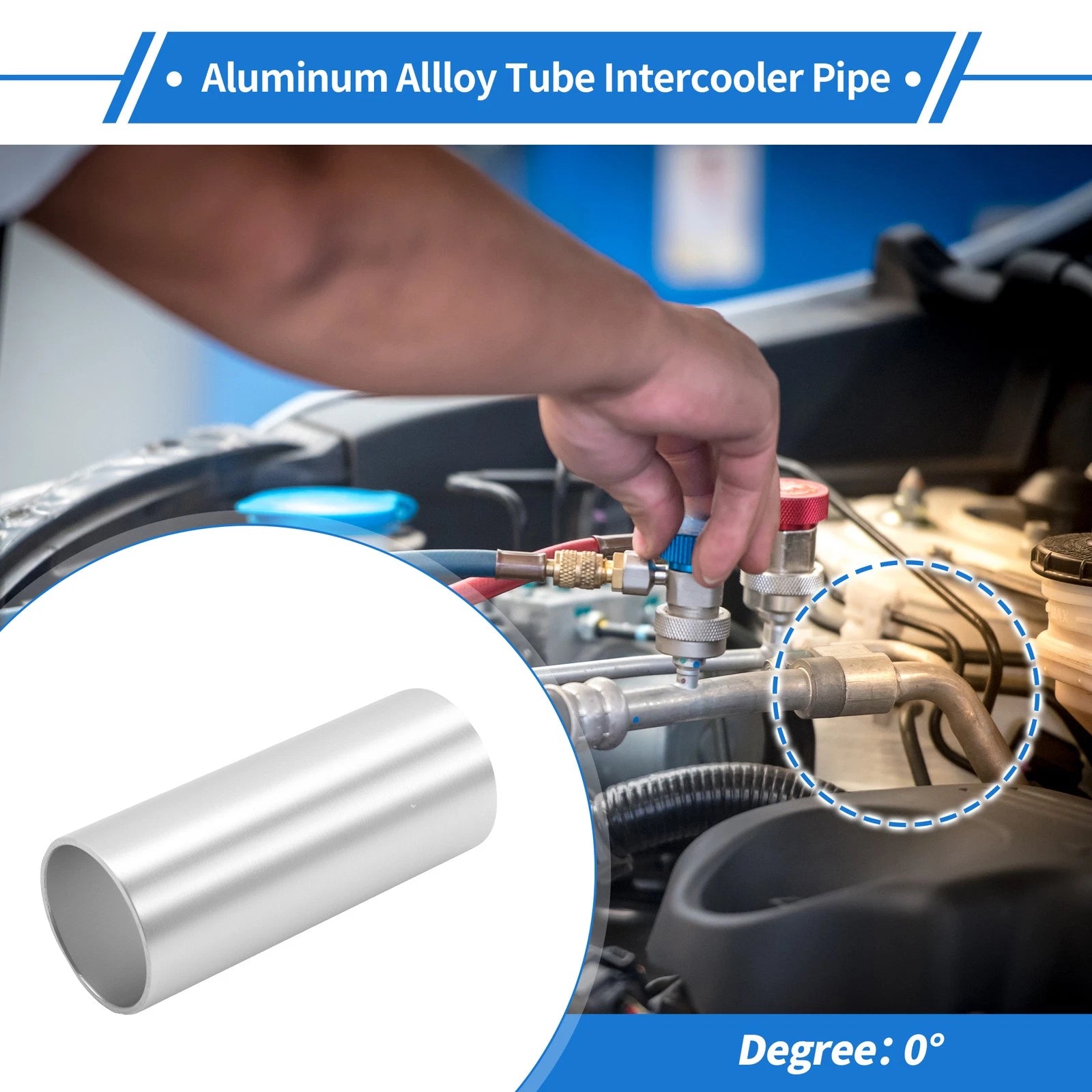 Intercooler Pipe 1.26" OD 3" Length for