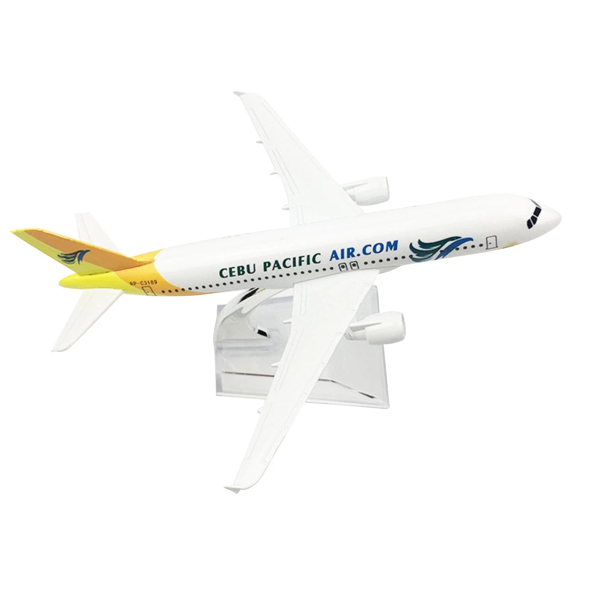 Diecast Model Airplane for A320 Cebu Pacific (1:400 Scale)