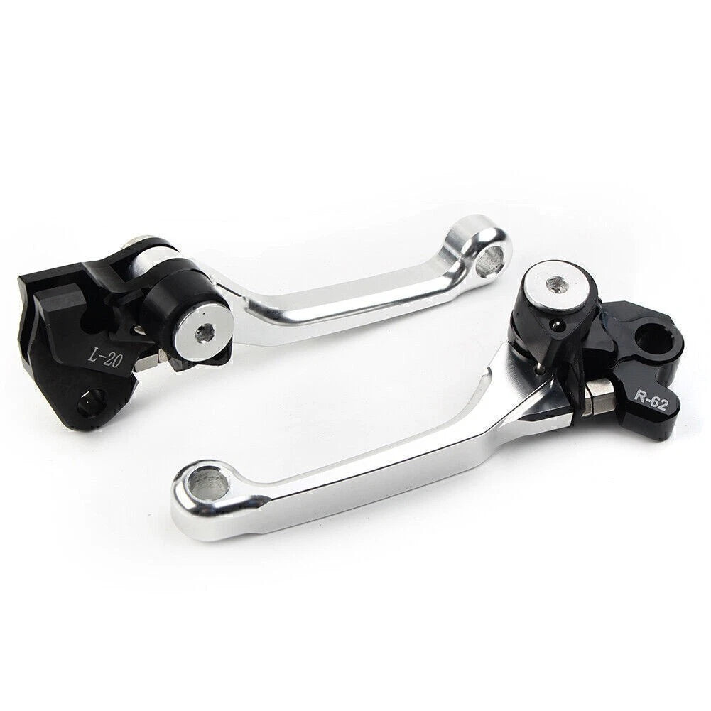 Brake Clutch Levers Handle for Suzuki RMZ450 (2005–2022) SILVER