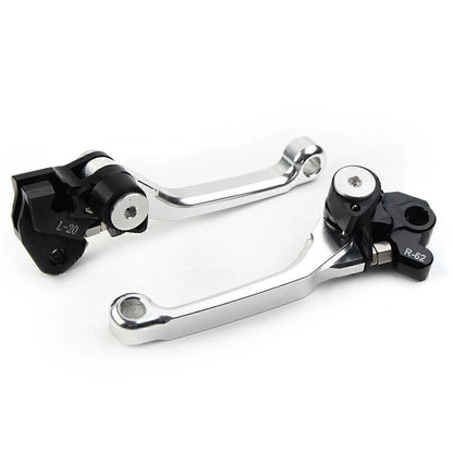 Brake Clutch Levers Handle for Suzuki RMZ450 (2005–2022) SILVER