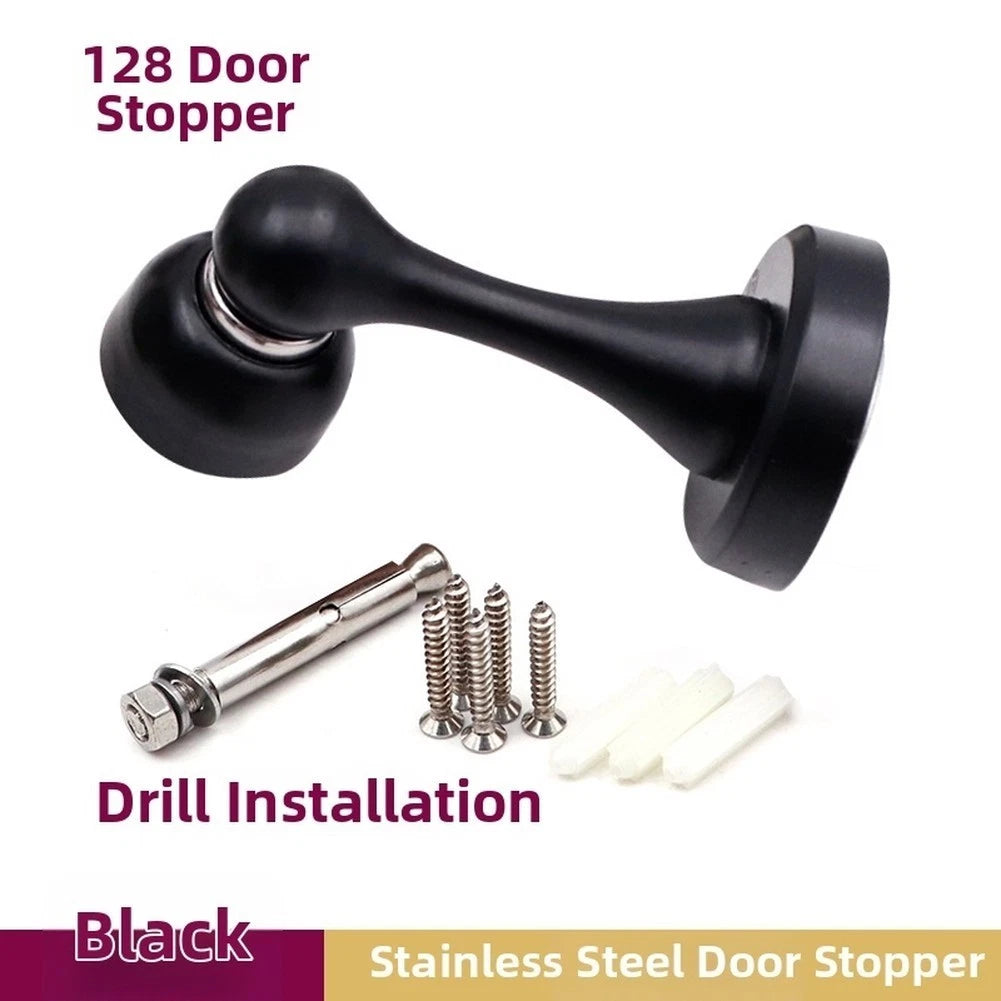Zinc Alloy Magnetic Door Stop for High Traffic Environments