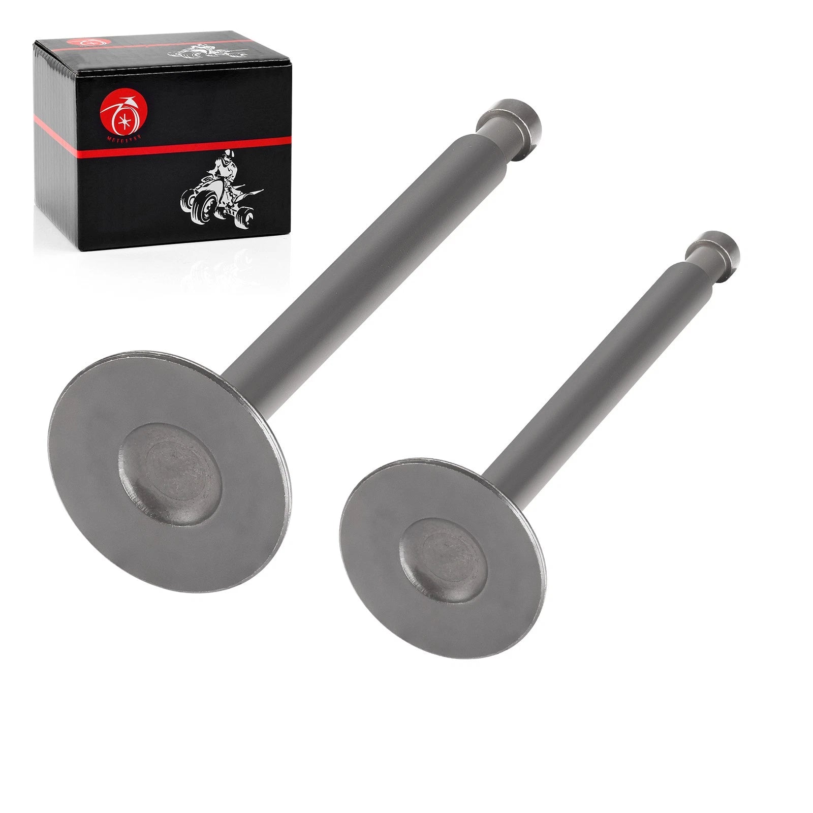 Set of 2 Exhaust Intake Valves for Club Car Golf Cart 341cc (1984–1991) 1012513 1012514