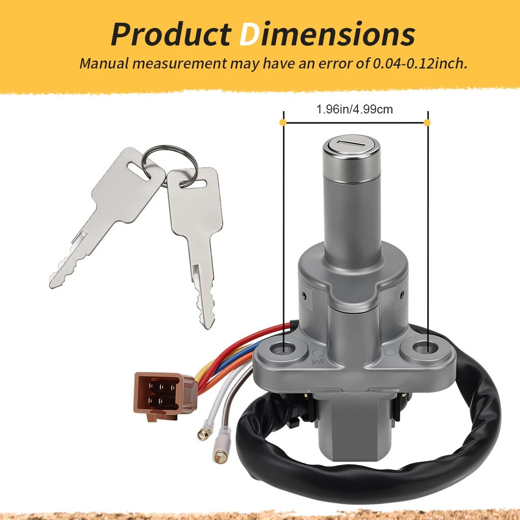 Ignition Switch with Keys for Kawasaki Vulcan 700 750 (1985–2006) 27005-5052