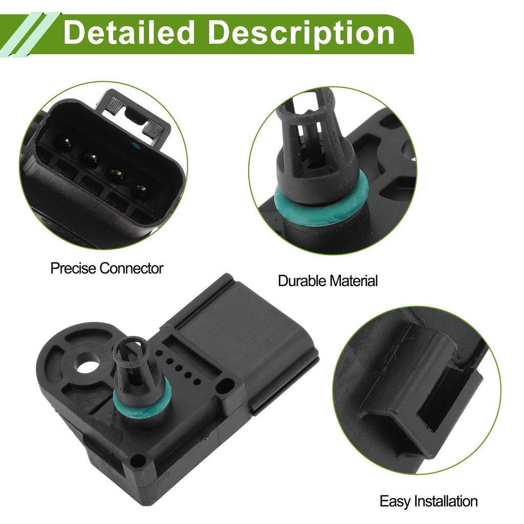 Manifold Absolute Pressure Sensor No.4S4Z9F479AA for Ford Maverick (2001)