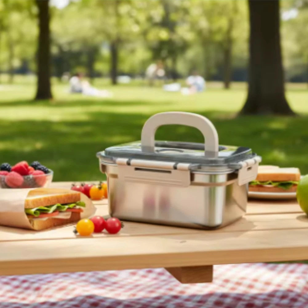 Stainless Steel Food Box for Food Storage (No Year Range Available)