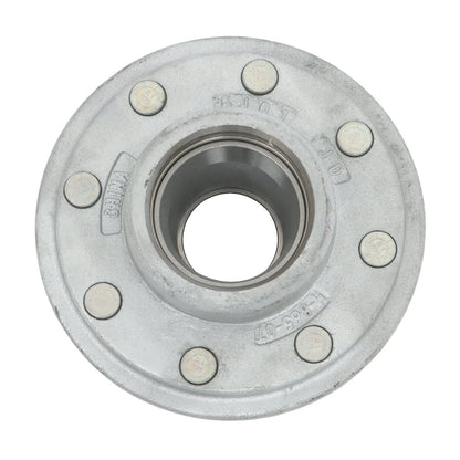 Set of 4 Galvanized Trailer Hub Kit for 7000lbs Axle #42 Spindle 8 on-6.5'