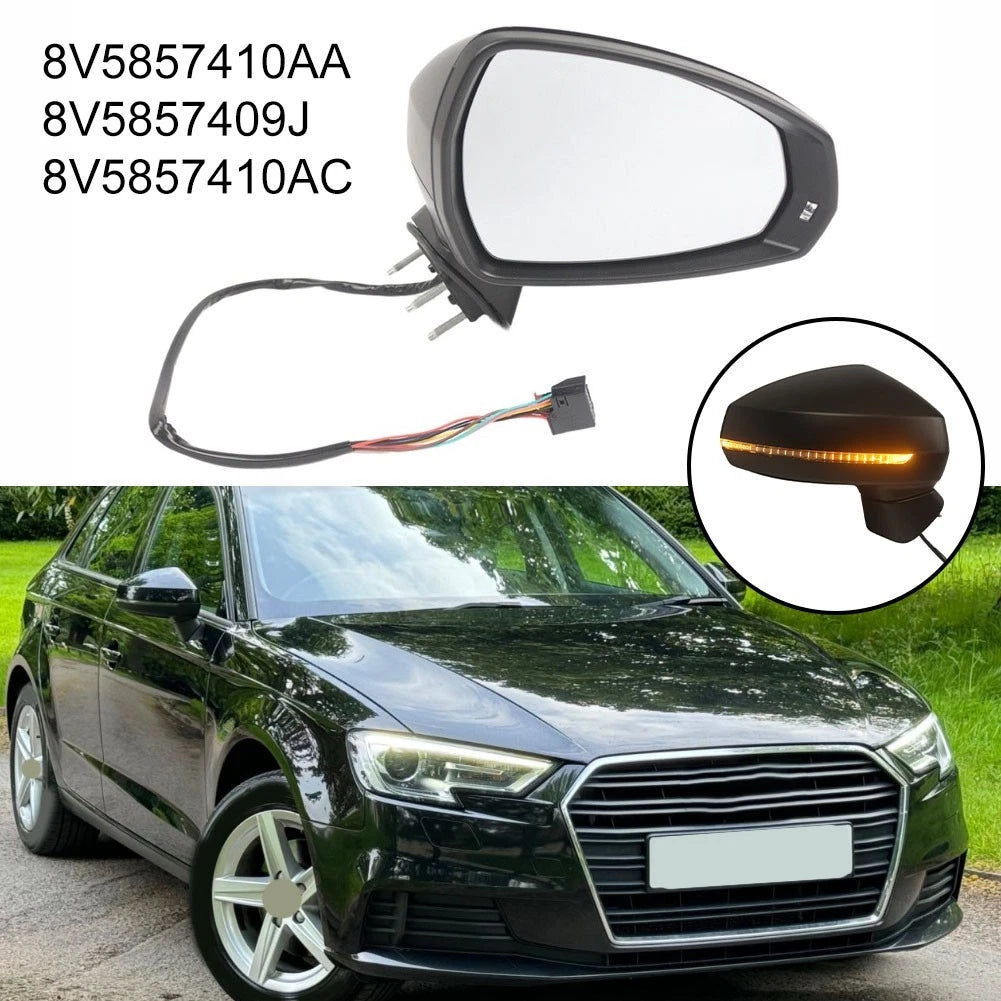 Power Adjusted Heated Rearview Mirror Right Side for A3 8V (2015–2019)