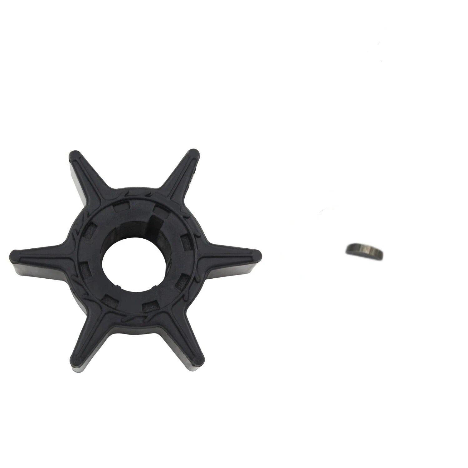 Water Pump Impeller with Key for Yamaha Outboard Motor (6L2-44352-00)