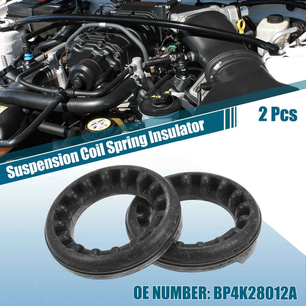 Rear Upper Suspension Coil Spring Insulator Pair for Mazda 3 (2004–2013)