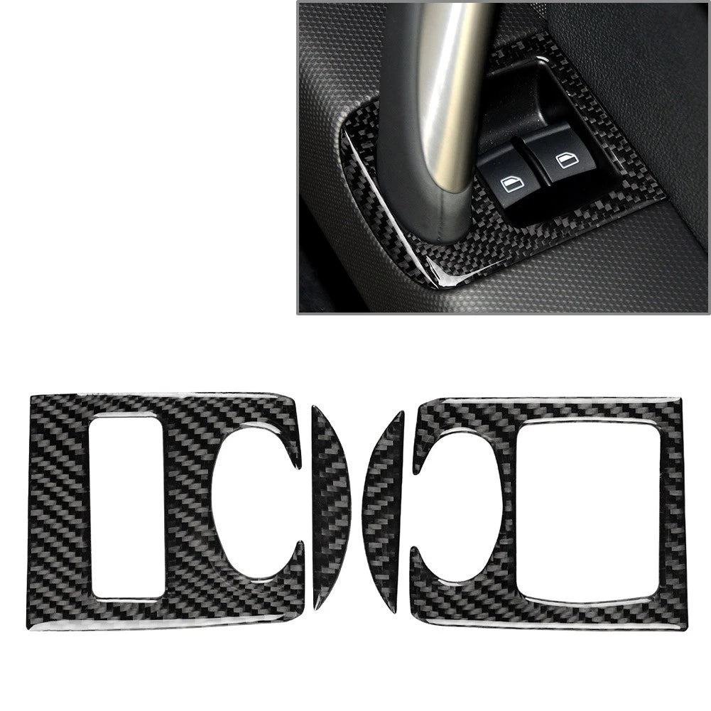 RHD Car Door Window Lift Switch Panel Cover Trim For Audi TT TTS TTRS 2008-2014
