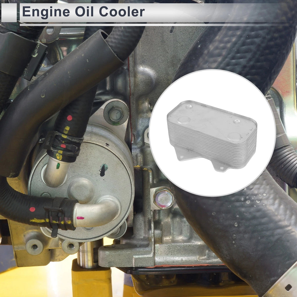 Engine Oil Cooler for Audi S8 (2001–2003) Transmission Cooler 1 Set